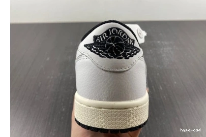 Hyperoad LOW JORDAN WHITE 1 X SCOTT OG TRAVIS AIR BLACK 0801